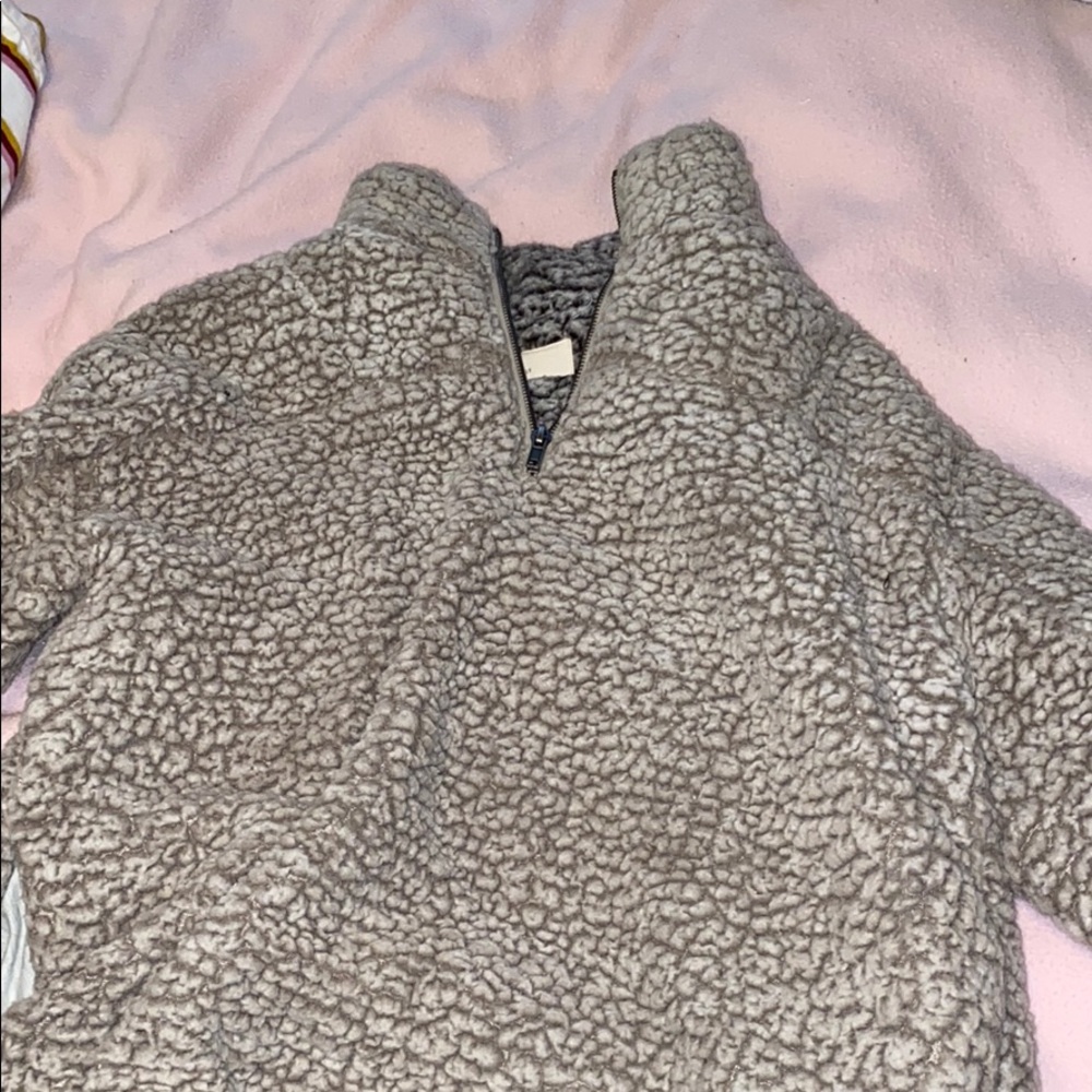 Thread and Supply sherpa quarter zip